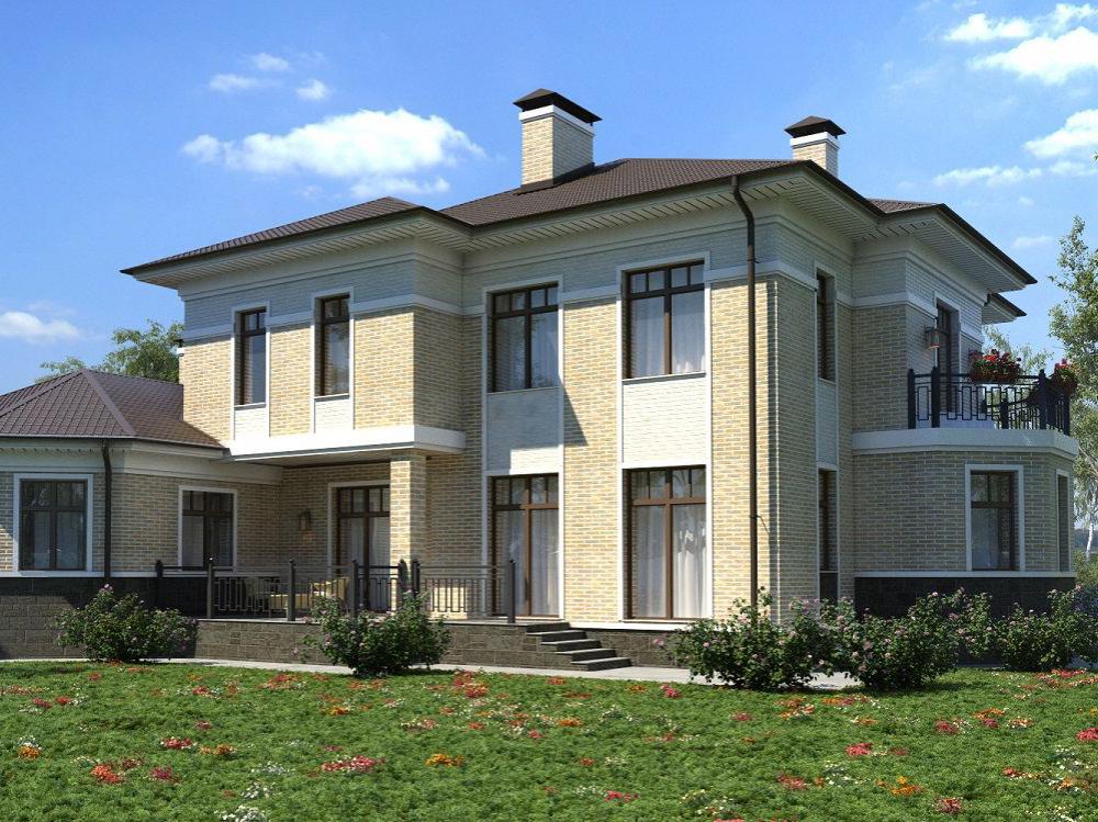 СКПП-374 просторный дом с бассейном и гаражом