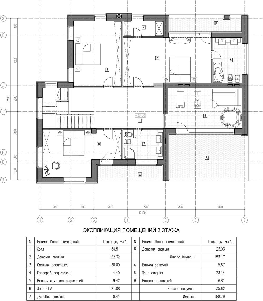 СКПП-319 план второго этажа