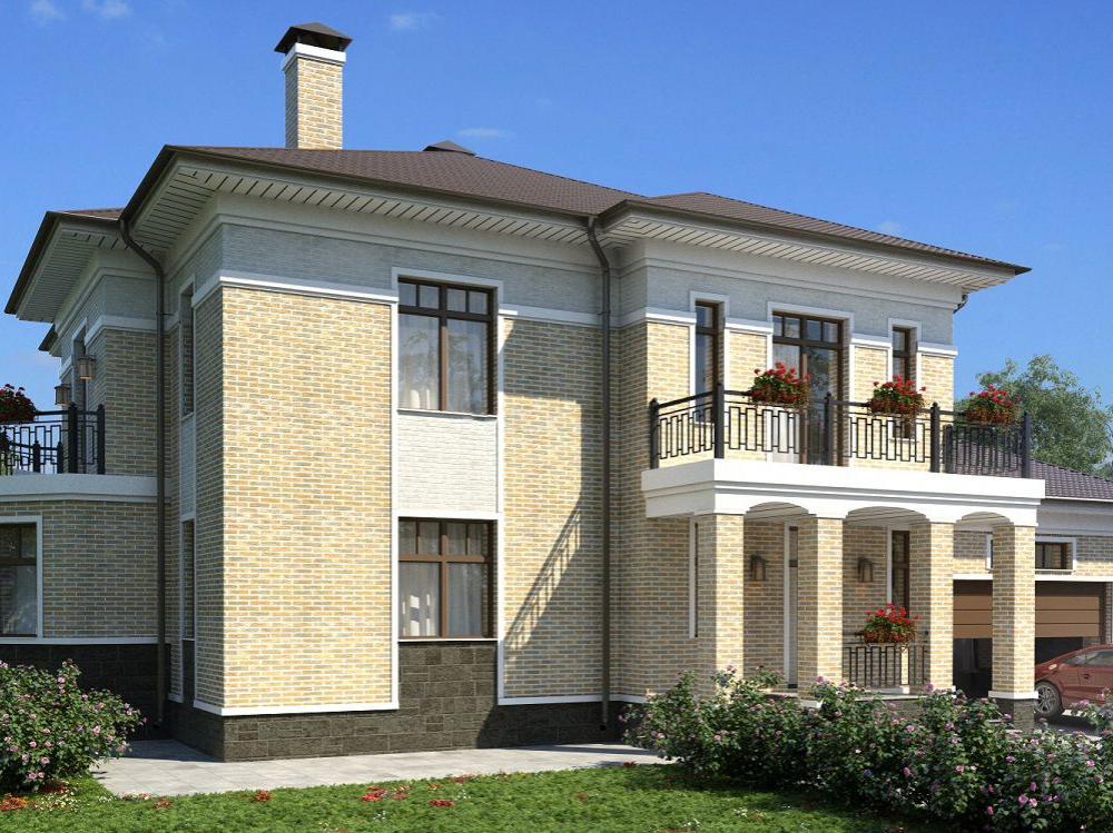 СКПП-374 дома из блоков, строительство под ключ