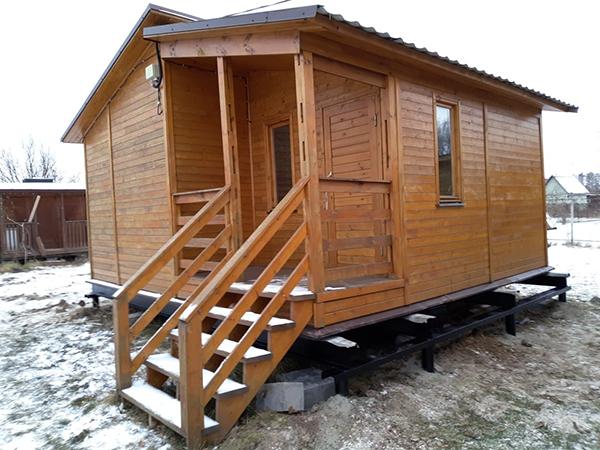 Замена фундамента под баней