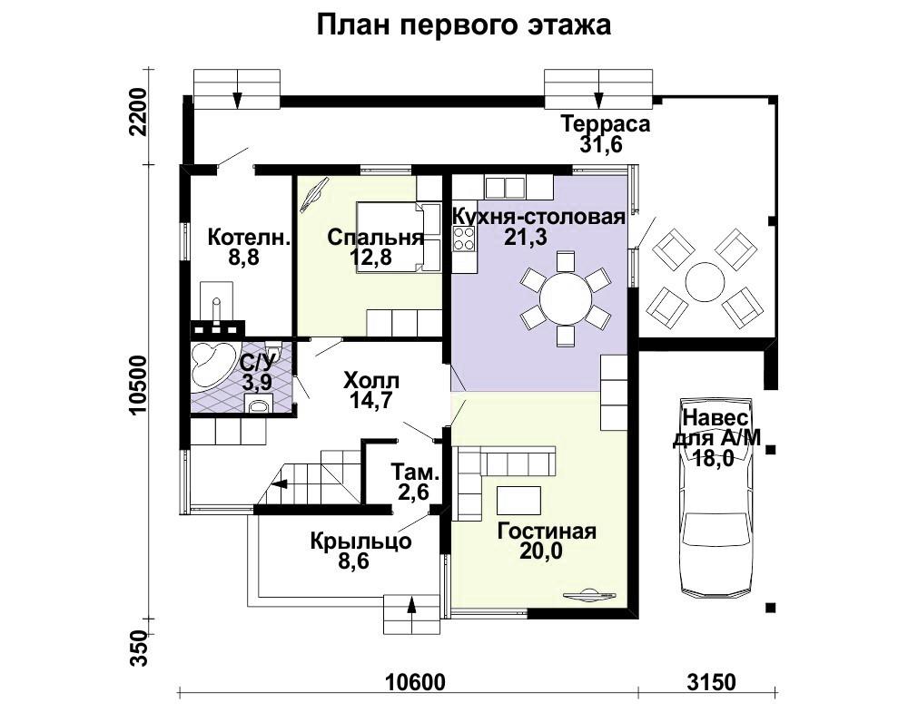 СКПК-167 план первого этажа