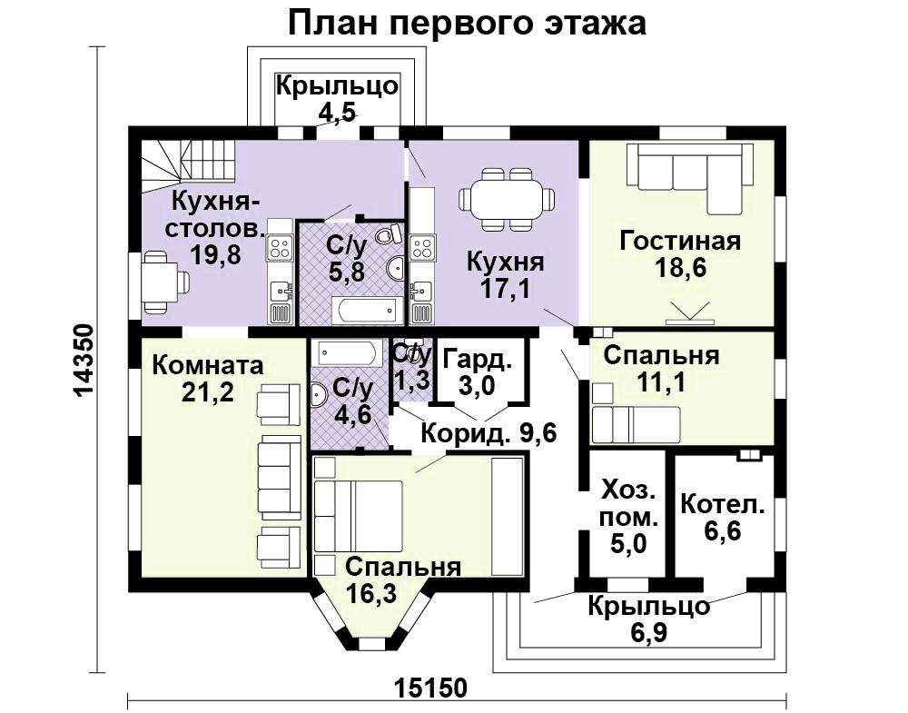 СКПК-245 план первого этажа