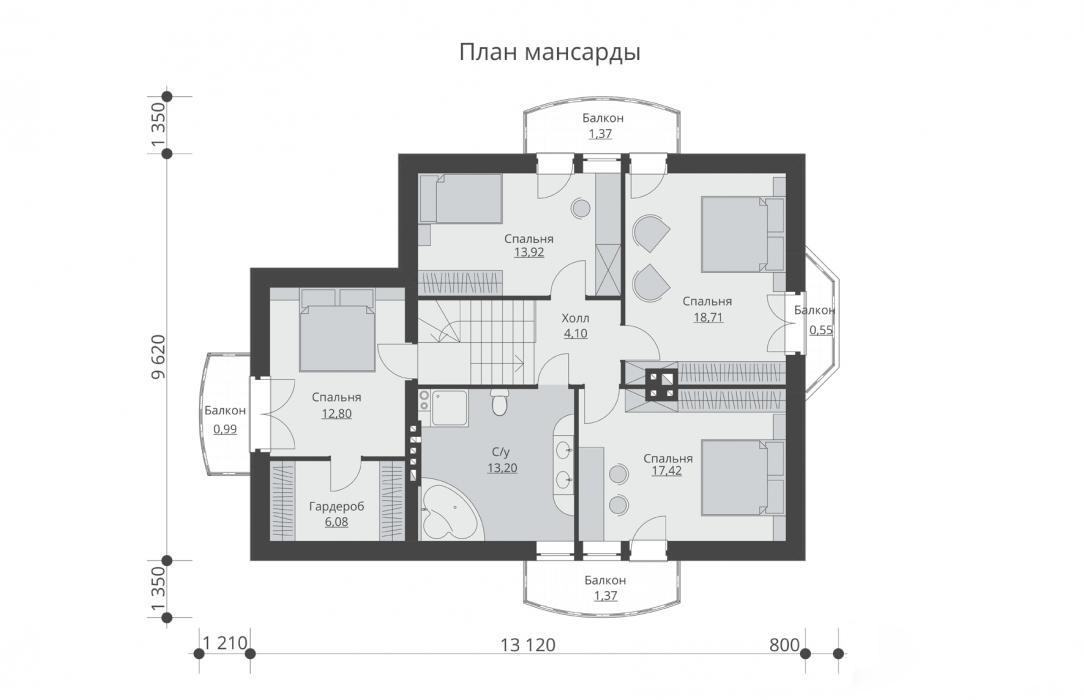 СКТК-181 план второго этажа