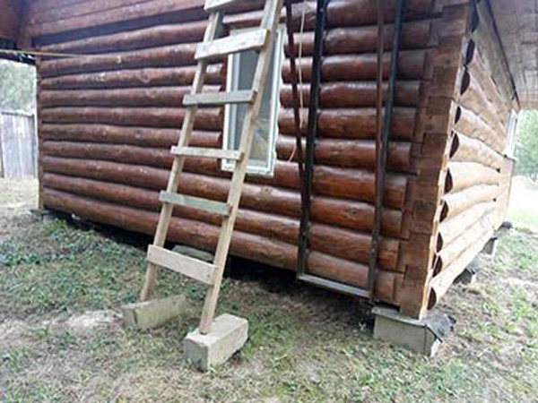 Реконструкция фундамента сваями