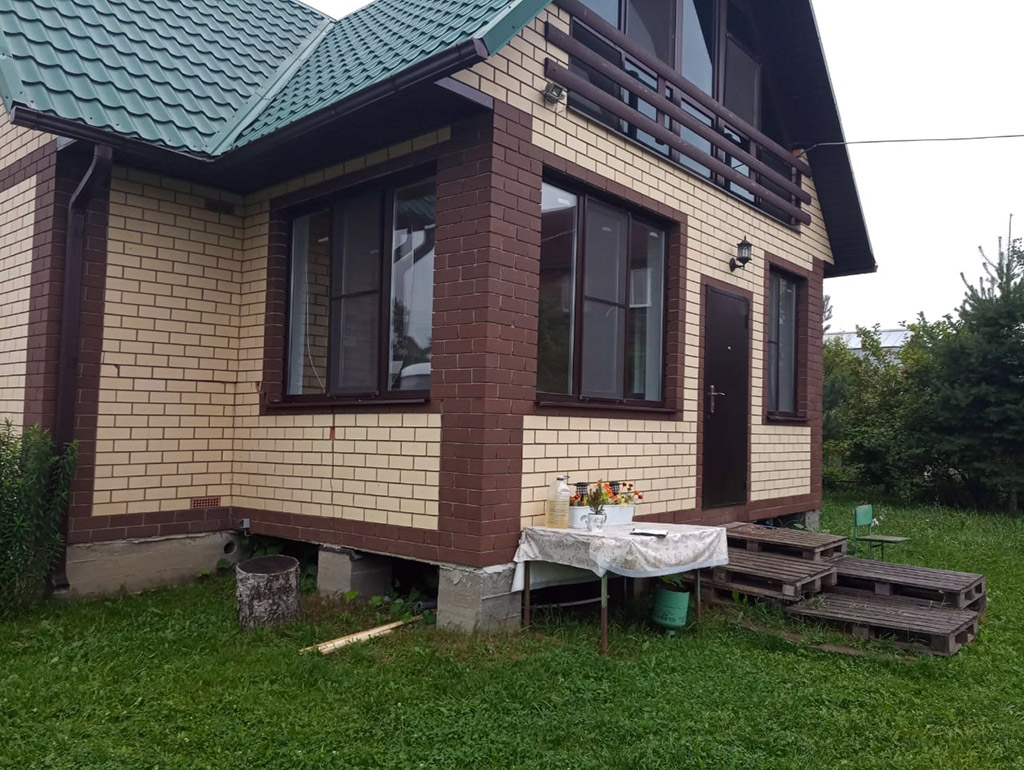 Фундамент кирпичного дома
